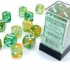 Common Ground Games Chessex 16mm Nebula Spring/White Luminary 12ct D6 Set (27755)