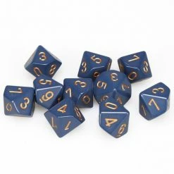 Other Chessex Dusty Blue/Copper 10ct D10 Set (25226)