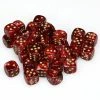 Other Dice Chessex 12mm Vortex Burgundy/Gold 36ct D6 Set (27834)