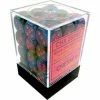 Other Dice Chessex 12mm Gemini Black-Starlight/Red 36ct D6 Set (26858)