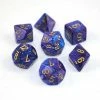 Other Chessex Lustrous Purple/Gold 7ct Polyhedral Set (27497) Dice