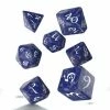 Other Q-Workshop Classic RPG Cobalt/White 7ct Polyhedral Set
