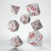 Other Q-Workshop Classic RPG Pearl/Red 7ct Polyhedral Set