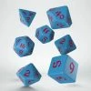 Other Q-Workshop Classic Runic Blue/Red 7ct Polyhedral Set Dice