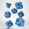 Other Q-Workshop Classic Runic Glacier/Black 7ct Polyhedral Set Dice