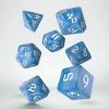 Other Dice Q-Workshop Classic Runic Glacier/White 7ct Polyhedral Set