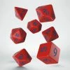 Other Q-Workshop Classic Runic Red/Blue 7ct Polyhedral Set