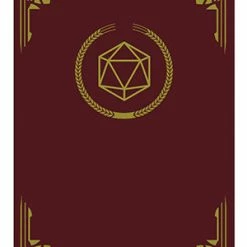 Other Kickstarter Games Herobook 5e Player Notebook - Garnet Red