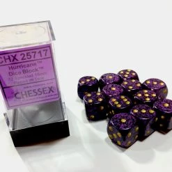 Other Chessex 16mm Speckled Hurricane 12ct D6 Set (25717)