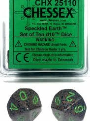 Other Chessex Speckled Earth 10ct D10 Set (25110)