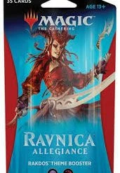 Other MTG: Ravnica Allegiance Theme Booster Rakdos (Black/Red) Magic The Gathering
