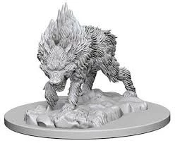 Other Pathfinder Deep Cuts Unpainted Miniatures: Dire Wolf