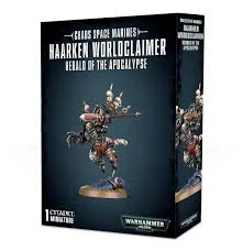 Other Warhammer 40,000 Chaos Space Marines Haarken Worldclaimer, Herald Of The Apocalypse Miniatures