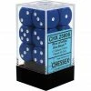 Other Chessex 16mm Opaque Blue/White 12ct D6 Set (25606)