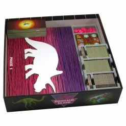 Other Board Games Folded Space Box Insert For Dinosaur Island & Expansion