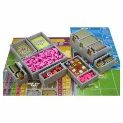 Other Board Games Folded Space Box Insert For Dinosaur Island & Expansion