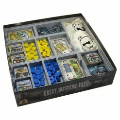 Other Board Games Folded Space Box Insert For Great Western Trail & Expansion
