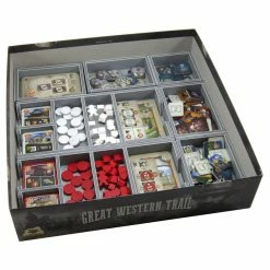 Other Board Games Folded Space Box Insert For Great Western Trail & Expansion