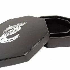 Other Easy Roller Celtic Knot Dragon Dice Tray With Dice Staging Area And Lid