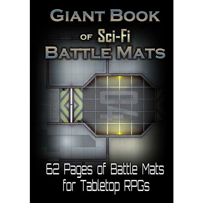 Other RPG Battle Mats: The Giant Book Of Sci-Fi Battle Mats Role Playing Games