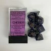 Other Chessex Speckled Golden Cobalt 7ct Polyhedral Set (25337) Dice