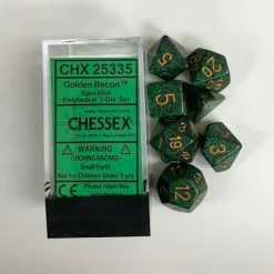 Other Chessex Speckled Golden Recon 7ct Polyhedral Set (25335)