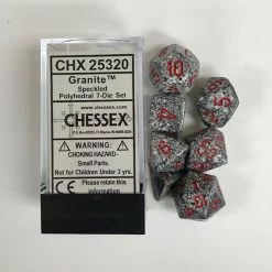 Other Chessex Speckled Granite 7ct Polyhedral Set (25320) Dice