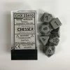 Other Chessex Opaque Dark Grey/Black 7ct Polyhedral Set (25410)