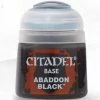 Other Citadel Base Abaddon Black Paints