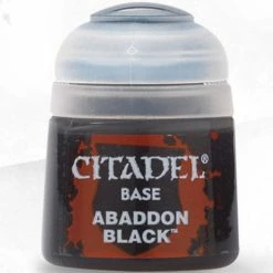 Other Citadel Base Abaddon Black Paints