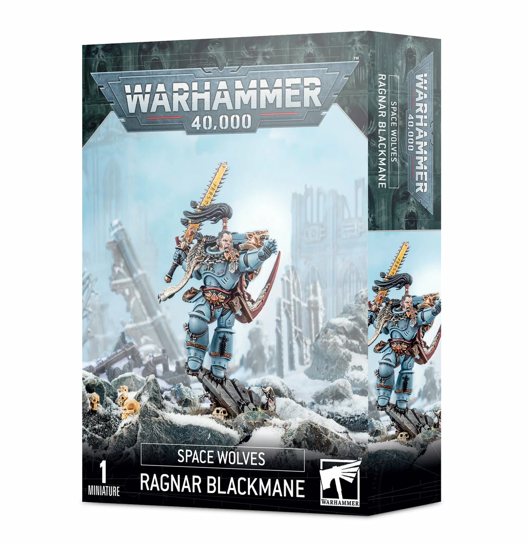 Other Warhammer 40,000 Space Wolves Ragnar Blackmane Miniatures