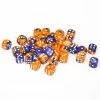 Other Chessex 12mm Gemini Blue Orange/White 36ct D6 Set (26852) Dice