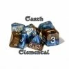 Other Halfsies Dice: Earth Elemental 7ct Polyhedral Set
