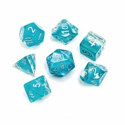 Other Neutron Dice: Glacier 7ct Polyhedral Set