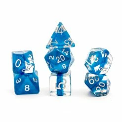 Other Neutron Dice: Power Teal 7ct Polyhedral Set