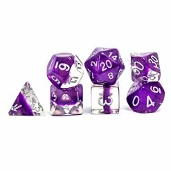 Other Neutron Dice: Violet 7ct Polyhedral Set
