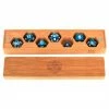 Other Metallic Dice Games Premium Wooden Dice Vault Cherry