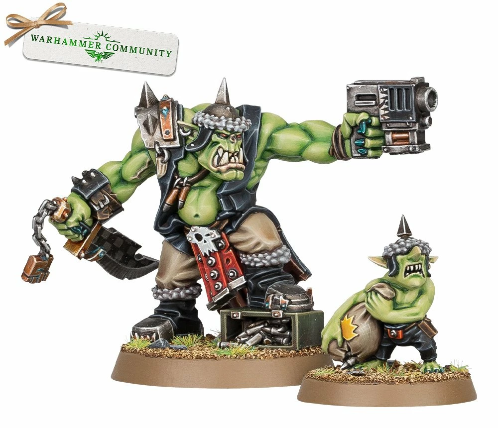 Common Ground Games Warhammer 40,000 Orkz Gorzag Gitstompa With Nikki