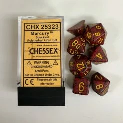 Other Dice Chessex Speckled Mercury 7ct Polyhedral Set (25323)