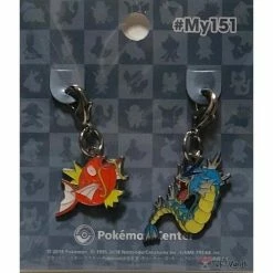 Other Japan Pokemon Center Exclusive Metal Charm - Magikarp & Gyarados