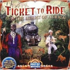 Other Ticket To Ride Map Collection: Volume 3 - The Heart Of Africa Board Games