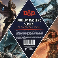 Other Role Playing Games D&D 5e Dungeon Master's Screen: Elemental Evil