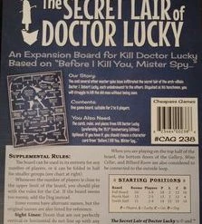 Other Board Games Kill Doctor Lucky: The Secret Lair Of Doctor Lucky Expansion