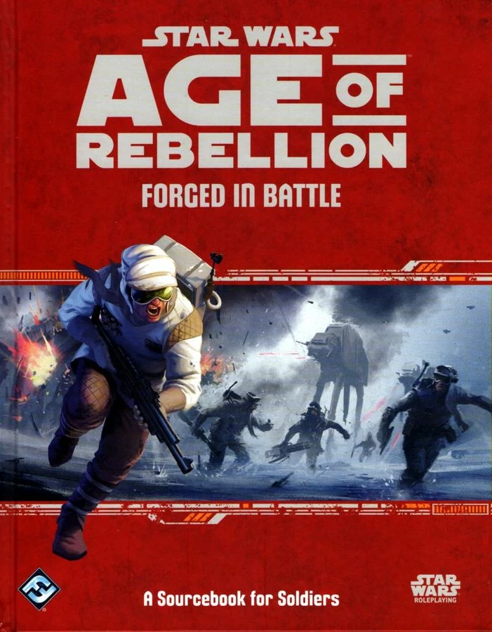 Other Role Playing Games Star Wars RPG Age Of Rebellion Forged In Battle