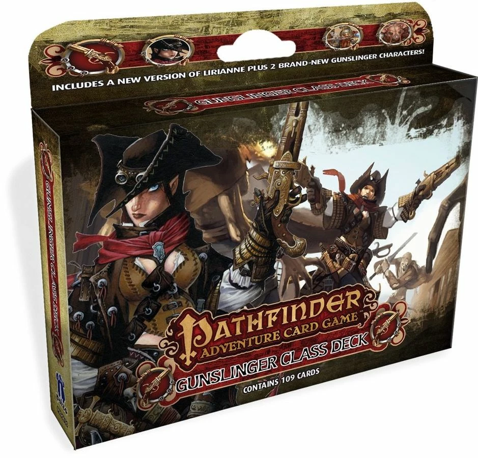 Other 1 Player Games Pathfinder Adventure Card Game: Class Deck – Gunslinger