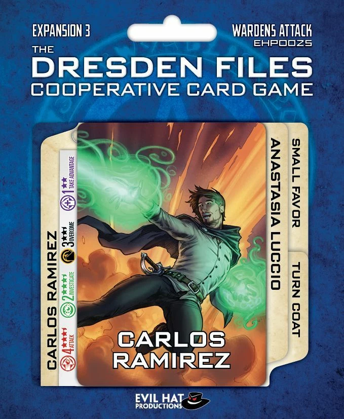 Other 1 Player Games The Dresden Files Cooperative Card Game: Expansion 3 – Wardens Attack