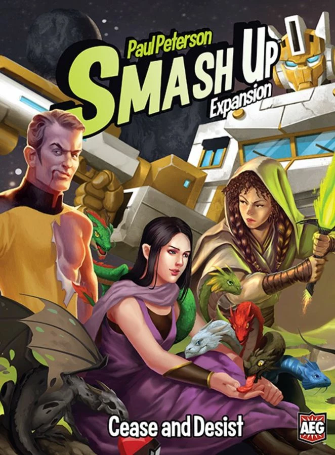 Other Smash Up: Cease & Desist Card Games