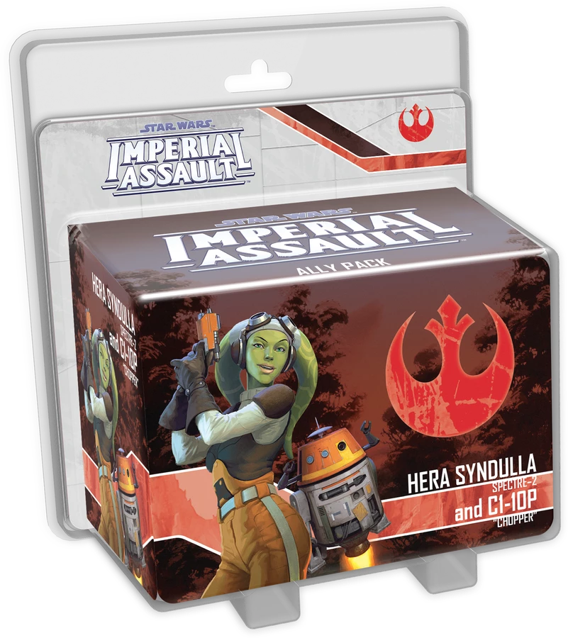 Other Star Wars: Imperial Assault - Hera Syndulla And C1-10P Ally Pack Miniatures