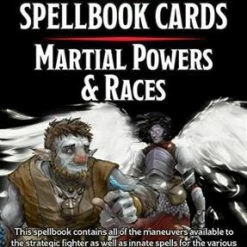 Other D&D 5e Spellbook Cards: Martial Powers & Races Role Playing Games