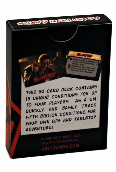 Other D&D 5e Condition Cards Role Playing Games